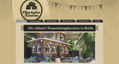 Desktop Screenshot of oberhafenkantine-berlin.de